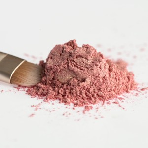 CTE-K 4548 Pigment perłowy kosmetyczny różowy karmin z miki naturalnej – do makijażu, balsamów i mydeł