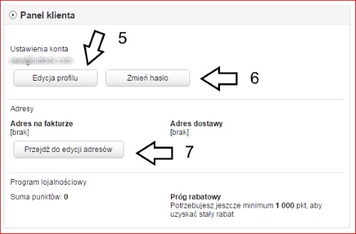 Panel Klienta